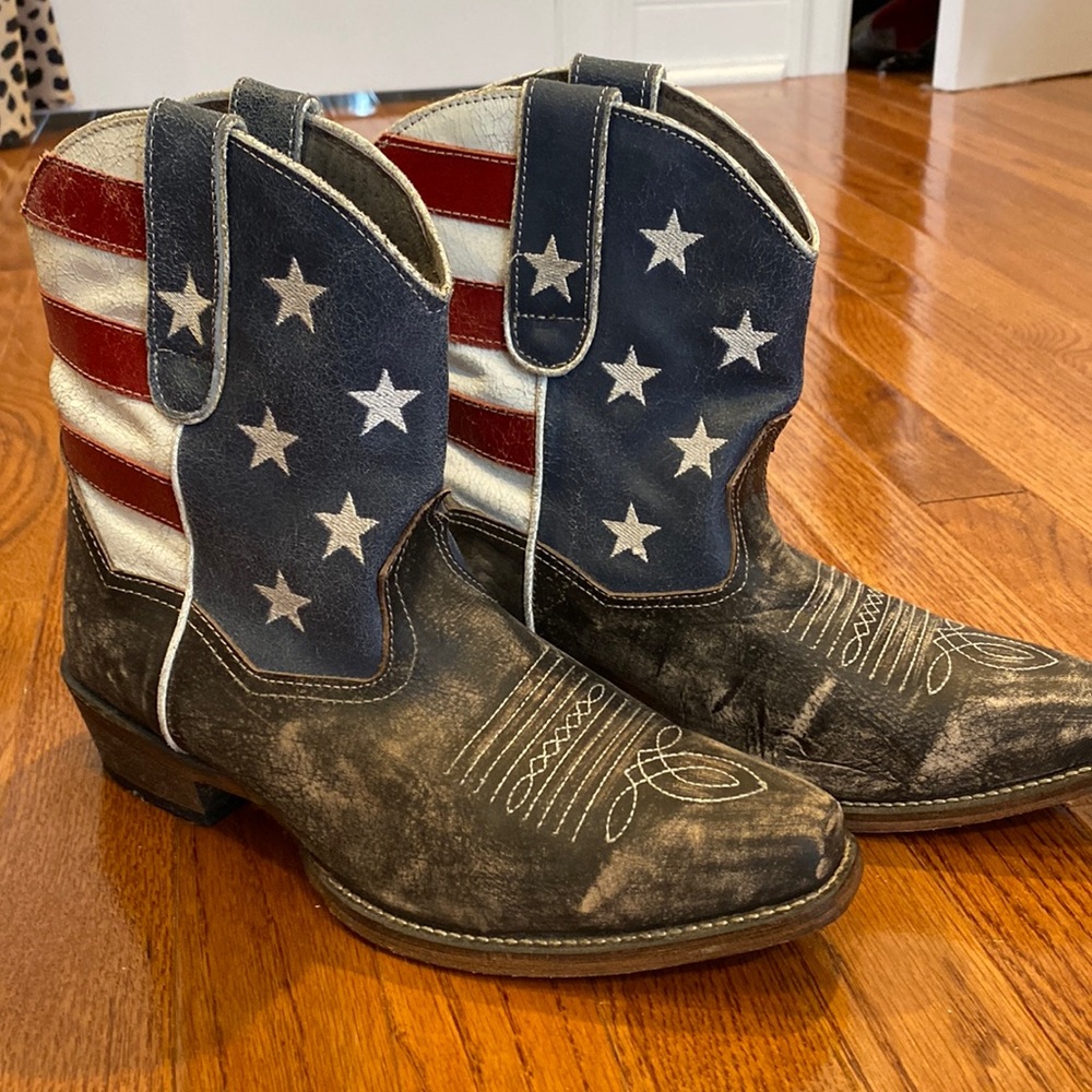 American Flag boots